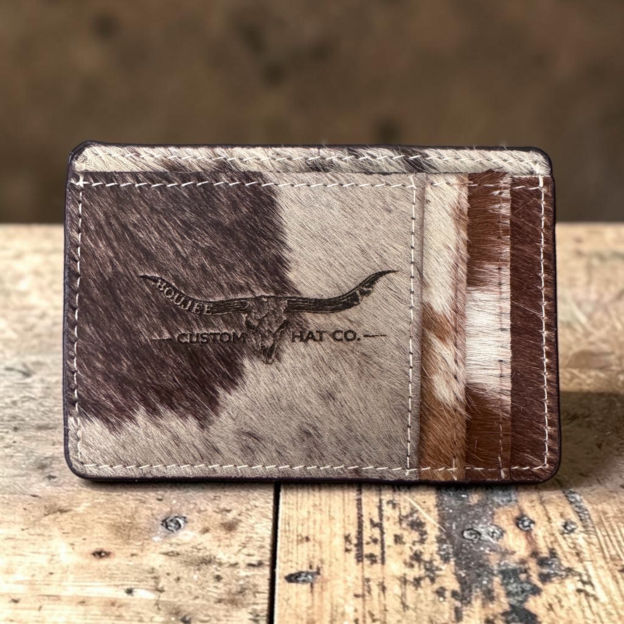 Cowhide Card Holder