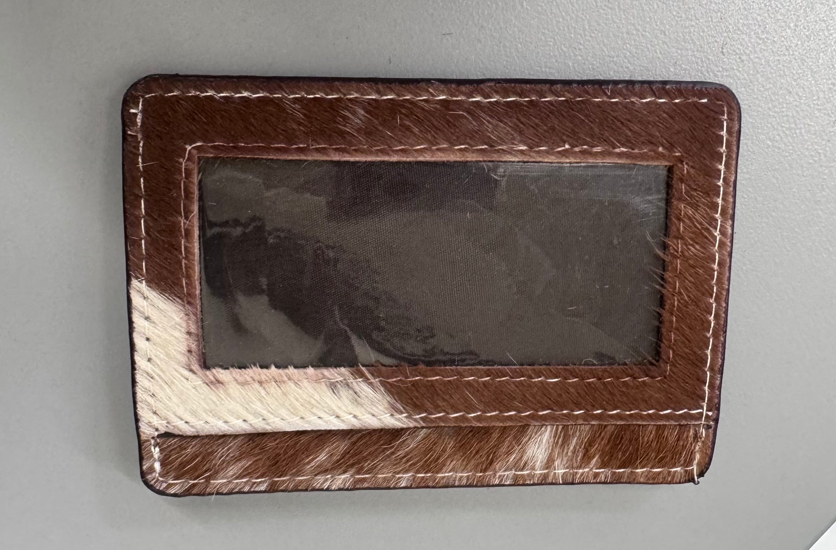 Cowhide Card Holder
