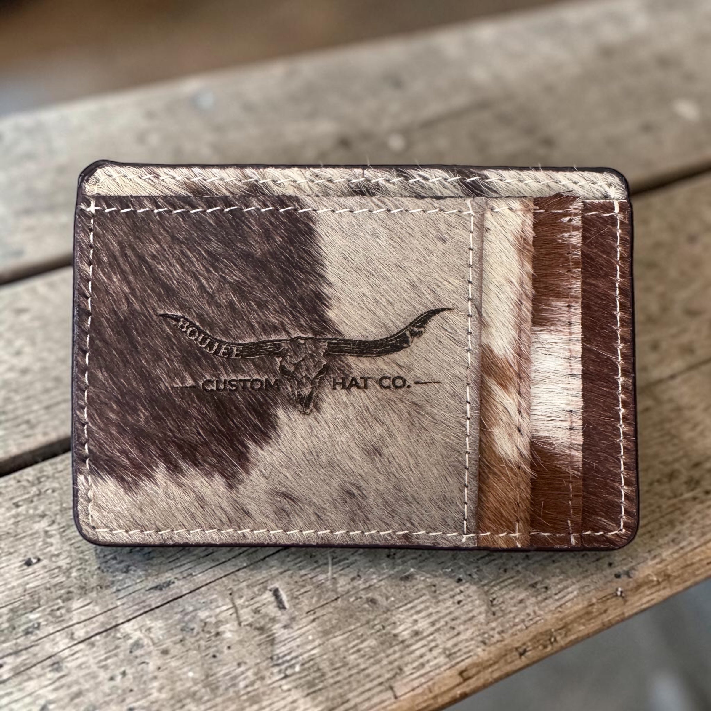 Cowhide Card Holder