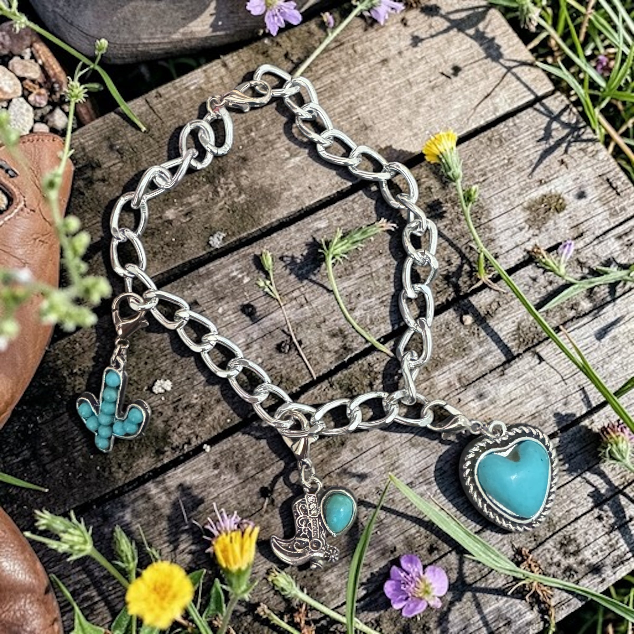 Boujee J’s Charm Bracelet