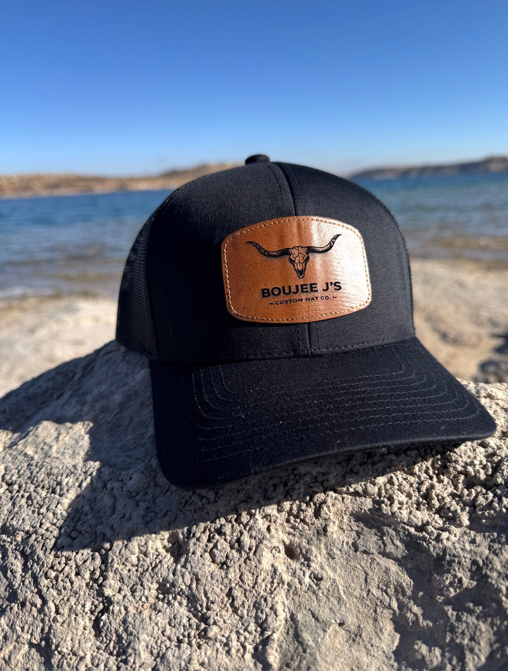 Classic Black Boujee J's Branded Ball Cap