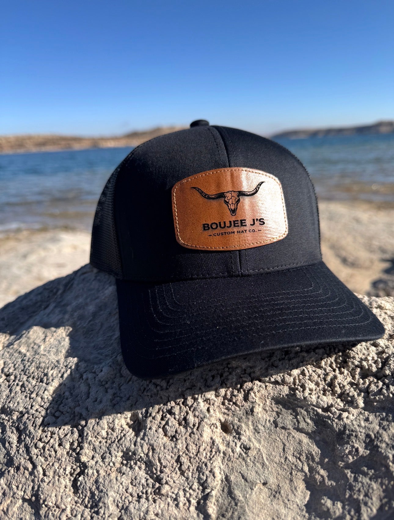 Classic Black Boujee J's Branded Ball Cap